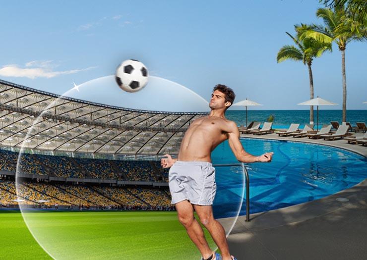 THE WORLD CUP IS FELT AT KRYSTAL Krystal® Beach Acapulco THE WORLD CUP IS FELT AT KRYSTAL Krystal® Beach Acapulco
