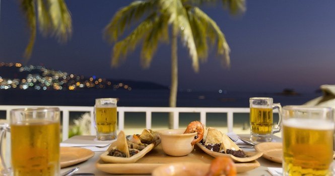 Restaurant Bahia              Hôtel Krystal Beach Acapulco Acapulco